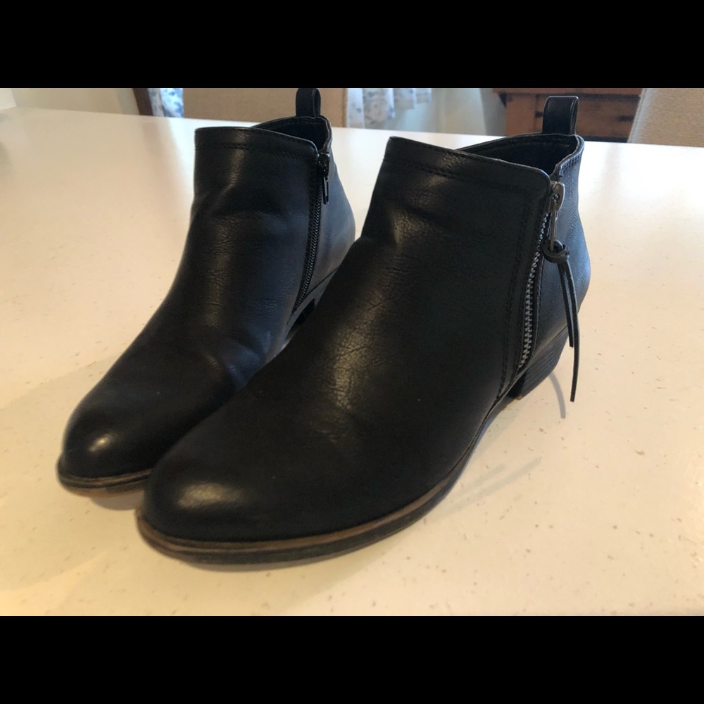 Rampage black booties